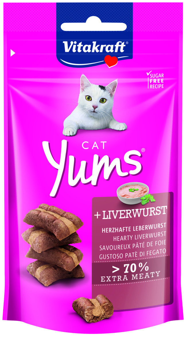 Vitakraft Cat Yums met lever kattensnack