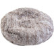 Coussin Soft Bed Long Plush pour chien brune