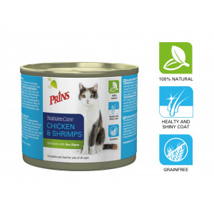 Prins NatureCare Poulet & Crevettes 200g pour chat