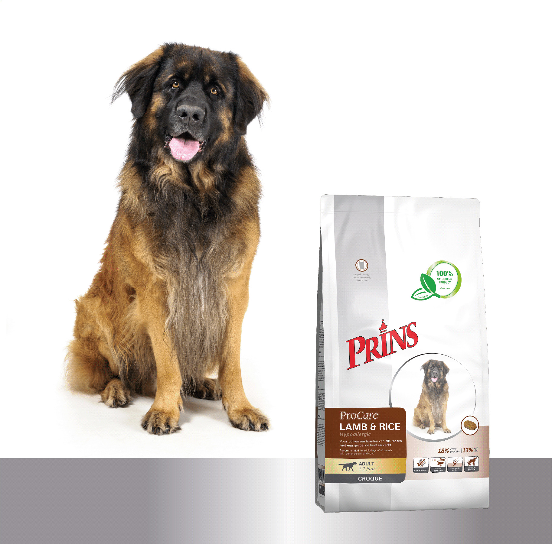 Prins ProCare Croque Hypoallergenic à l'agneau & riz pour chien