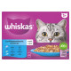 Whiskas 1+ Sélection de poissons en gelée multipack (85 g)