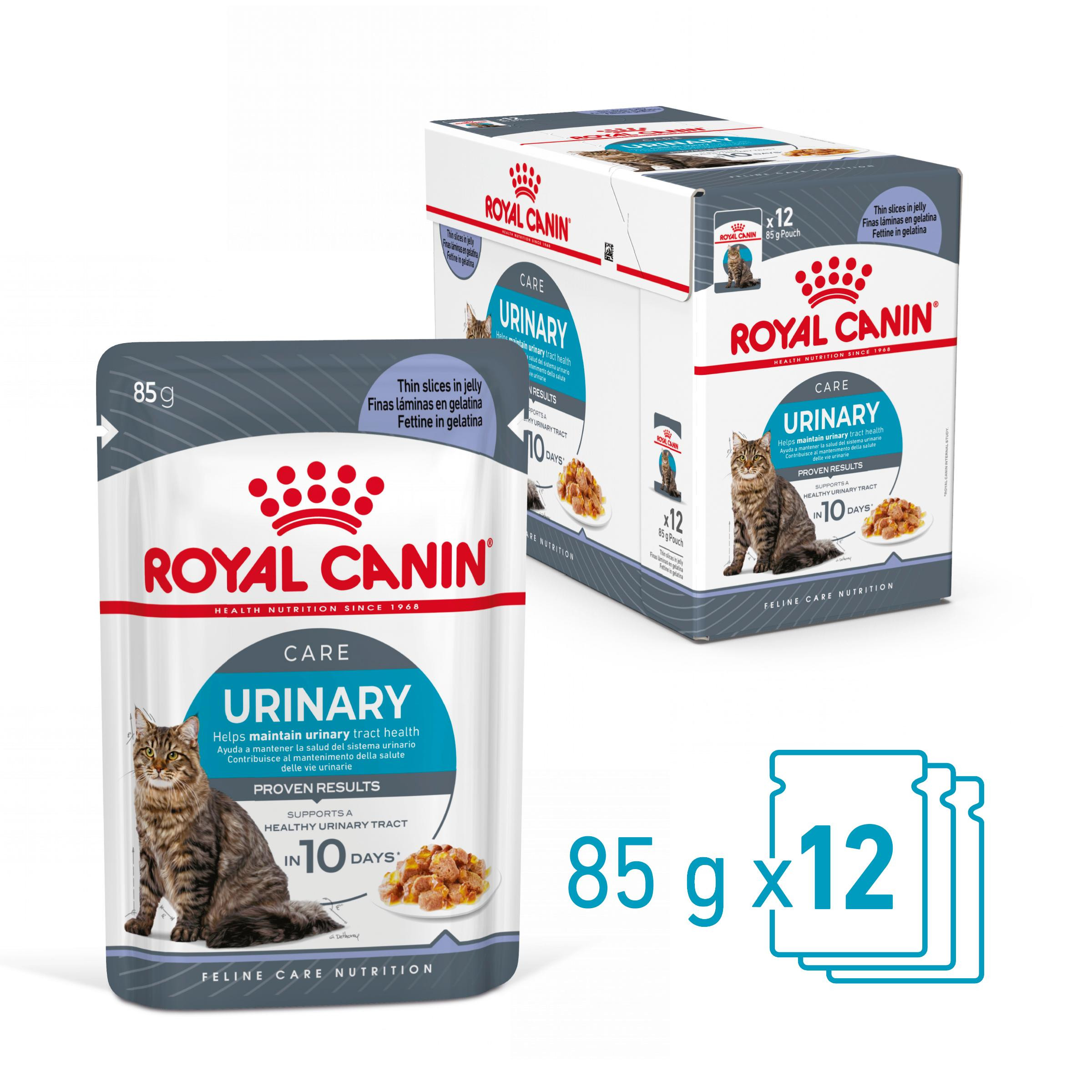 Royal Canin Urinary Care in gelei natvoer kat (85 g)