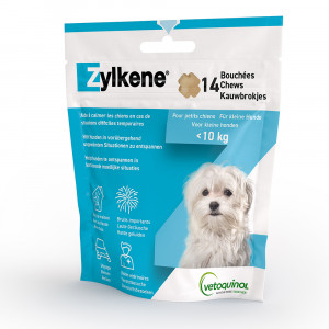 Zylkene Chews 75 mg pour petit chien (jusqu'à 10 kg) 2 pièces