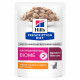 Hill's Prescription Diet Gastrointestinal Biome pâtée au poulet en sachet pour chat