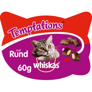 Whiskas Temptations Bœuf pour chat