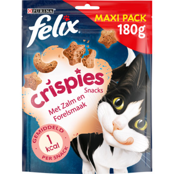 Felix Crispies au saumon et à la truite pour chat