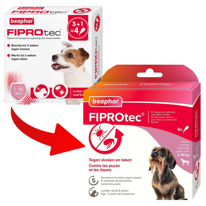 Beaphar Fiprotec Spot-On pour chien de 2 à 10 kg