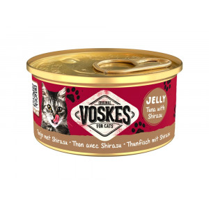 Voskes pâtée en gelée au thon avec shirasu pour chat (24x85 g) 2 lots (48 x 85 g)