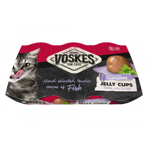 Voskes coupe de gelée au thon avec crabe (6x25 g) 6 lots ( 36 x 25 g)