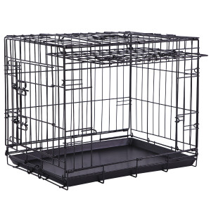 Cage de transport pour chien 0,90 x 0,50 x 0,50 m.