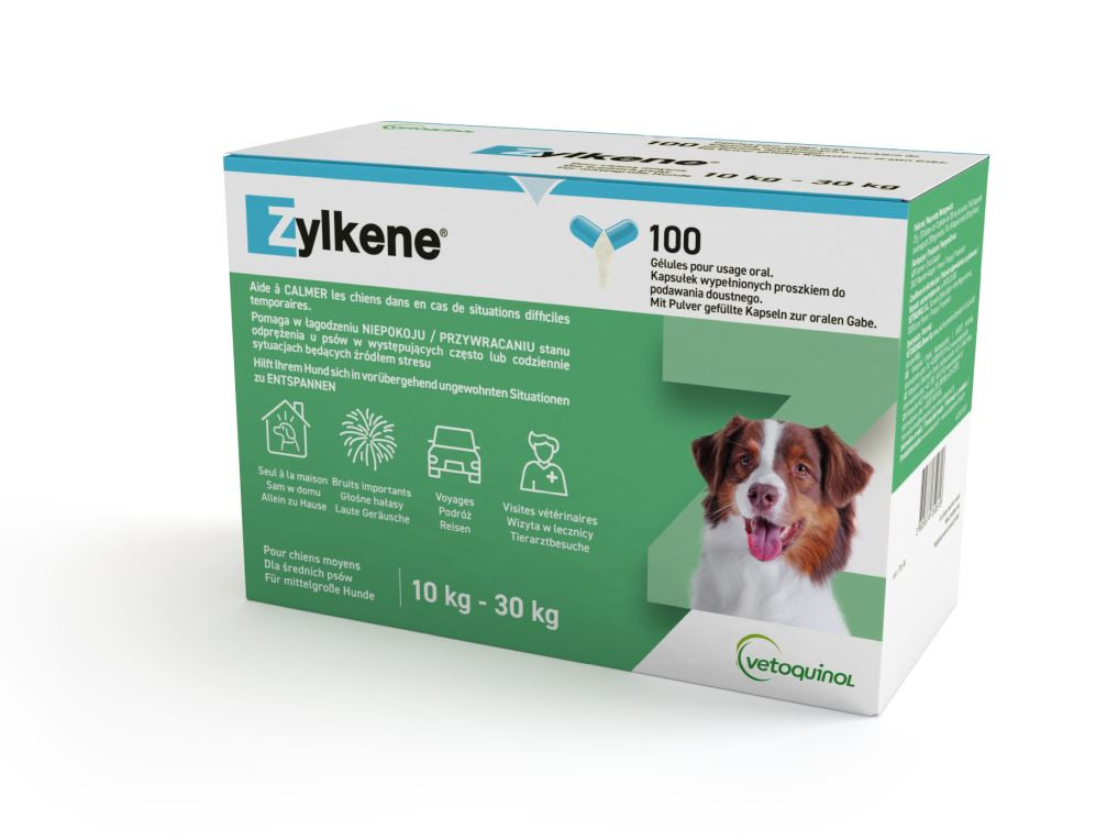Image de 100 capsules Zylkene 225 mg gélules pour chien