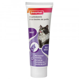 Beaphar Pâte anti-boule de poils (contient malt) pour chat 100 g