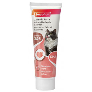 Beaphar Huile de saumon en pâte pour chat (100 g) 2 pièces