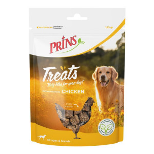 Prins Treats poulet friandise pour chien (120g) Une pièce