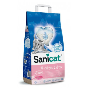 Sanicat Kitten litière pour chat 4 x 5 Litres