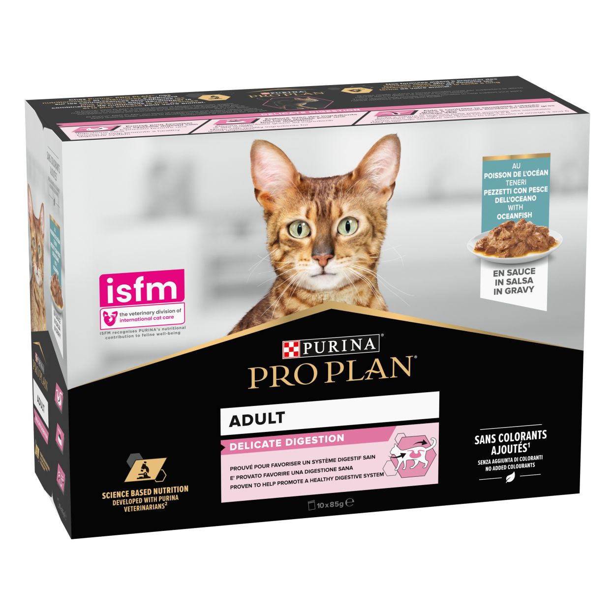 Pro Plan Nutri Savour Delicate 85g Poisson pour Chat