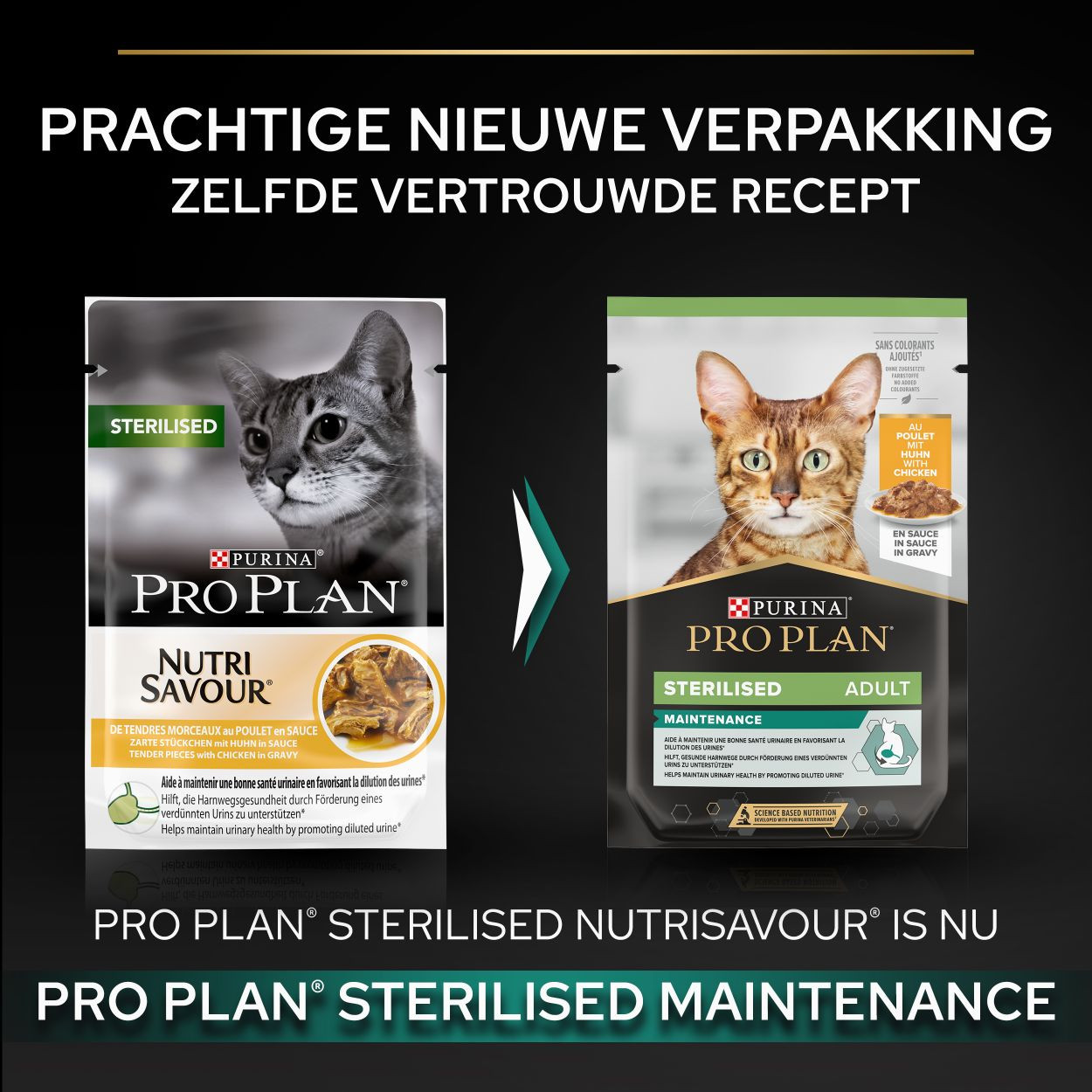 Pro Plan Sterilised Poulet 85 gram pour chat