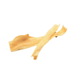 Brekz Snacks - Peau de Tête de Bœuf 35 cm pour chien 35 cm - 3 pièces