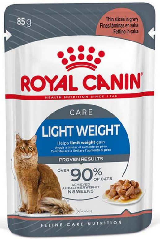 Royal Canin Light Weight Care en sauce pâtée pour chat (85 g)