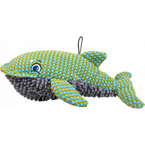 Soft Toy baleine jouet pour chien 25 cm