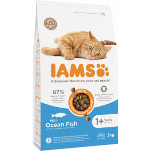 Iams Adult au poisson pour chat 3 kg