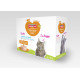 Smølke Soft Paté Variety Box lot de pâtées pour chat 16 x 80 g