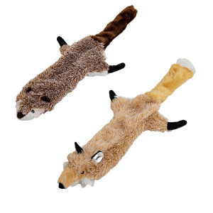 Flatties Peluche couinante pour chiens (56 cm)