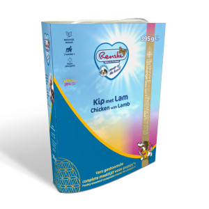 Renske Junior Poulet & Agneau Frais pour chiot (395 gr) 2 lots (20 x 395 g)