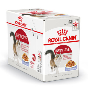 Royal Canin Instinctive pâtée en gelée pour chat (85 g) 1 boîte (12 x 85 g)