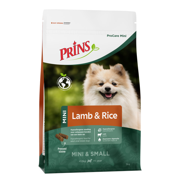 Prins ProCare Mini à l'agneau & riz pour chien