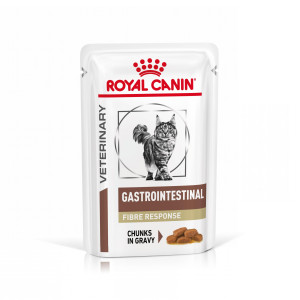 Royal Canin Veterinary Gastrointestinal Fibre Response pâtée pour chat 4 boîtes (48 x 85 g)