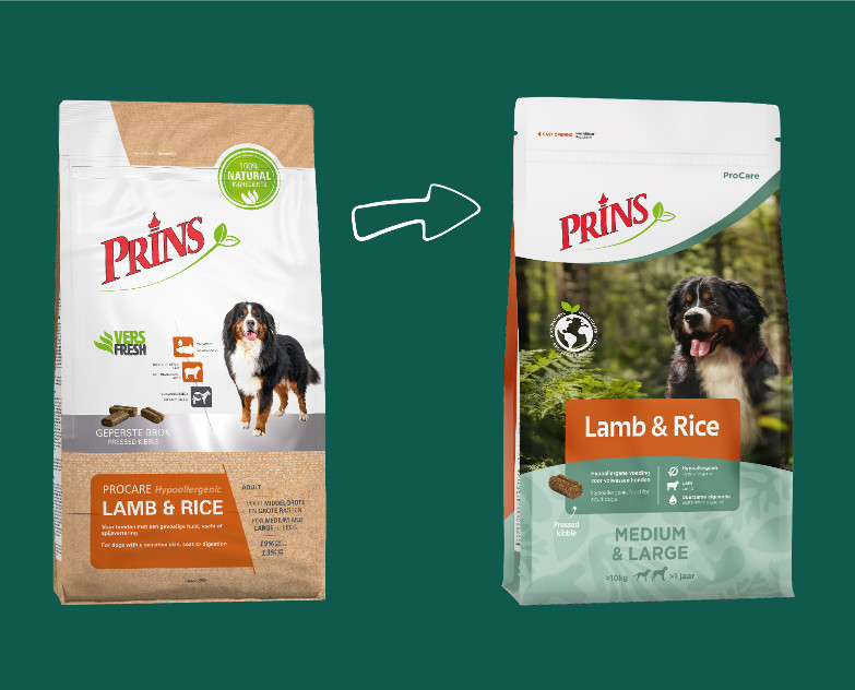 Prins ProCare Hypoallergenic  à l'agneau & riz pour chien