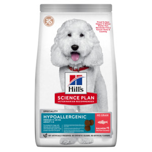 Hill's Adult Medium Hypoallergenic au saumon pour chien 2,5 kg