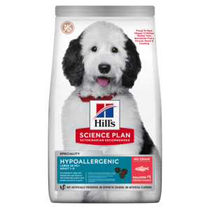 Hill's Adult Large Hypoallergenic au saumon pour chien 2 x 14 kg