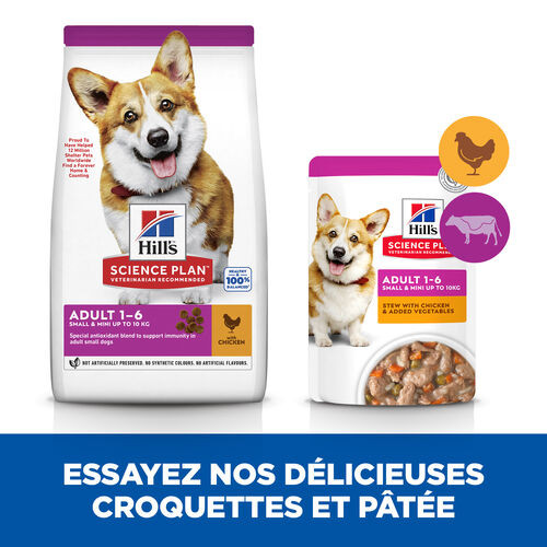 Hill’s Adult Small & Mini au poulet pour chien