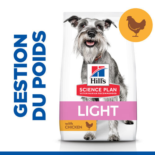 Hill's Mature Adult Light Small & Mini poulet pour chien