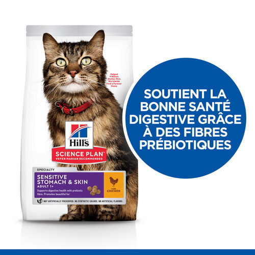 Hill's Adult Sensitive Stomach & Skin pour chat
