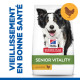 Hill's Mature Adult Senior Vitality Medium au poulet pour chien