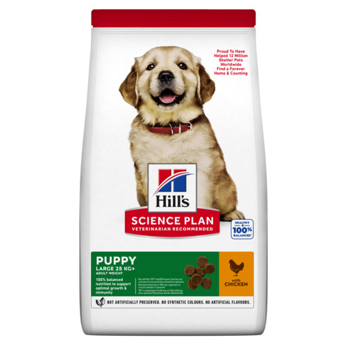 Hill's Puppy Healthy Development Large Breed Huhn Hundefutter 