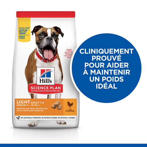 Hill's Adult Light Huhn Hundefutter 