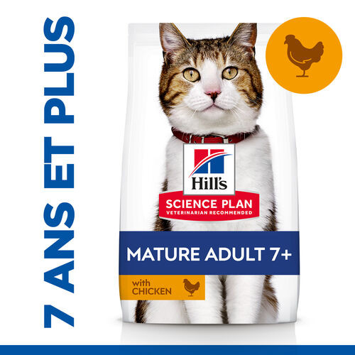 Hill's Mature Adult 7+ Active Longevity Huhn Katzenfutter 