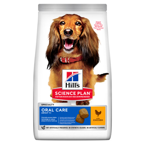Hill's Adult Oral Care Huhn Hundefutter 
