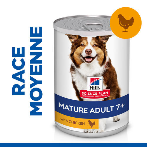 Hill's Mature  7+ Active Longevity Huhn (in Dosen) Hundefutter 