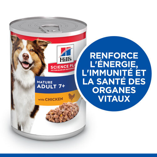 Hill's Mature  7+ Active Longevity Huhn (in Dosen) Hundefutter 