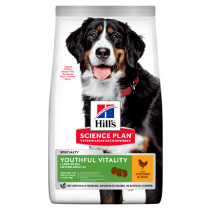 Hill's Mature Adult Senior Vitality Large au poulet et riz pour chien 14 kg