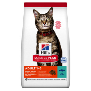 Hill's Adult au thon pour chat 2 x 10 kg