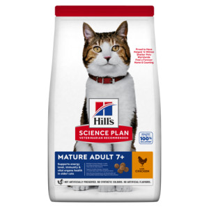 Hill's Mature Adult 7+ au poulet pour chat 2 x 10 kg