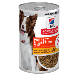 Hill's Adult Perfect Digestion au poulet pâtée pour chien 363g boîte 2 lots (24 x 363 g)