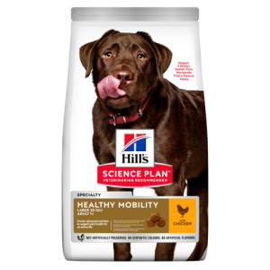 Hill's Adulte Healthy Mobility Grande Race au poulet pour chien 14 kg