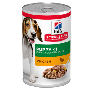 Hill's Puppy pâtée au poulet pour chiot (boîte 370 g) 2 lots (24 x 370 g)